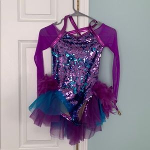 Girls dance costume